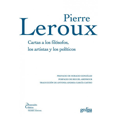 Cartas a los filósofos, los artistas y los políticos