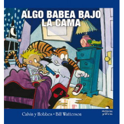 CALVIN Y HOBBES. ALGO BABEA BAJO LA CAMA