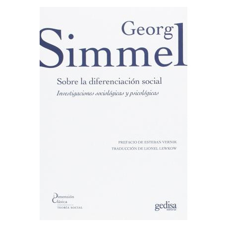 SOBRE LA DIFERENCIACION SOCIAL