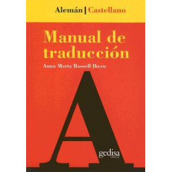 MANUAL DE TRADUCCION ALEMAN - ESPAÑOL