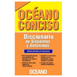 OCEANO CONCISO. DICC SIN Y ANTO. NUEVA EDI.ACT -RUSTICO