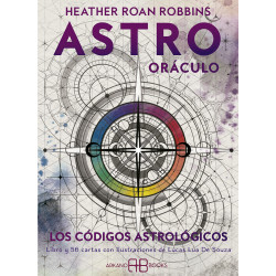 Astro oráculo: Los códigos astrológicos | Libro y 56 cartas con Ilustraciones de Lucas Lua De Souza
