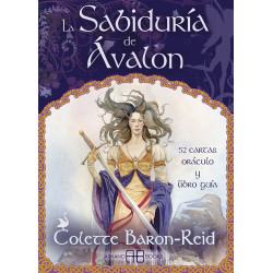 La Sabiduría de Ávalon: 52 cartas oráculo y libro guía